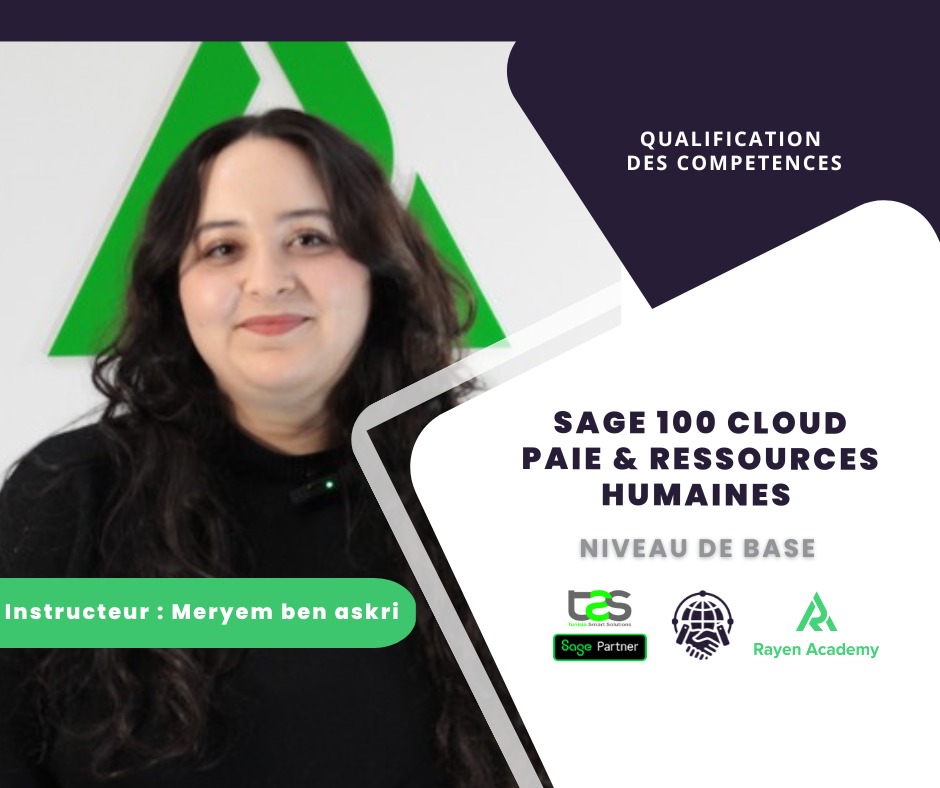 Sage 100 Cloud Paie et  Ressources humaines - niveau de base